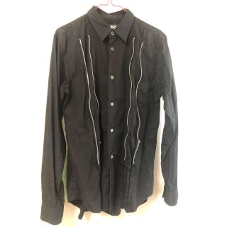 ブラックコムデギャルソン(BLACK COMME des GARCONS)のblack comme des garcons ジップアップシャツ(シャツ)