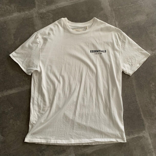 FOG Essentials Boxy Logo T-Shirt ホワイト S