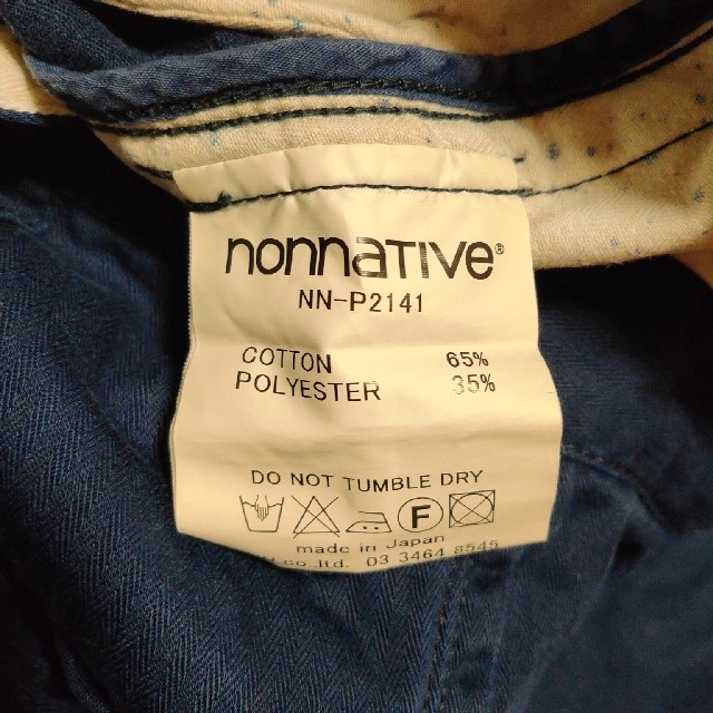 nonnative(ノンネイティブ)の0サイズ NONNATIVE DWELLER ノンネイティブ アンクル パンツ メンズのパンツ(ワークパンツ/カーゴパンツ)の商品写真