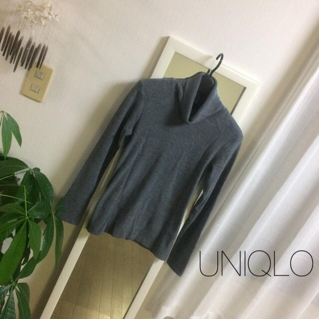 UNIQLO(ユニクロ)のヒートテックタートルネックトップス レディースのトップス(ニット/セーター)の商品写真