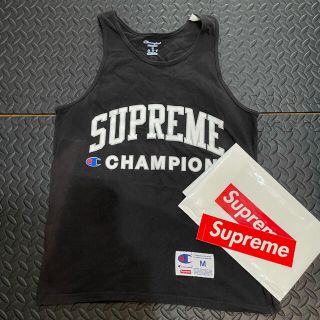 Supreme × Champion Tank Top ブラック 黒［M］