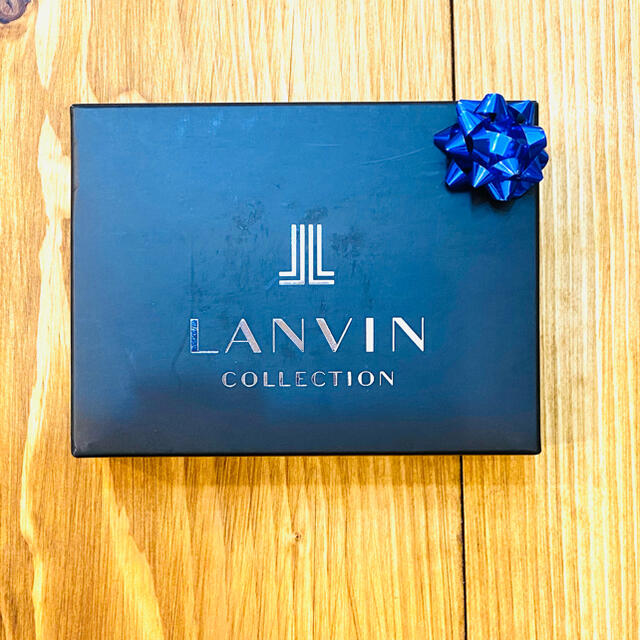 LANVIN(ランバン)の【新品/未使用】LANVIN ランバン レザー カードケース メンズのファッション小物(名刺入れ/定期入れ)の商品写真
