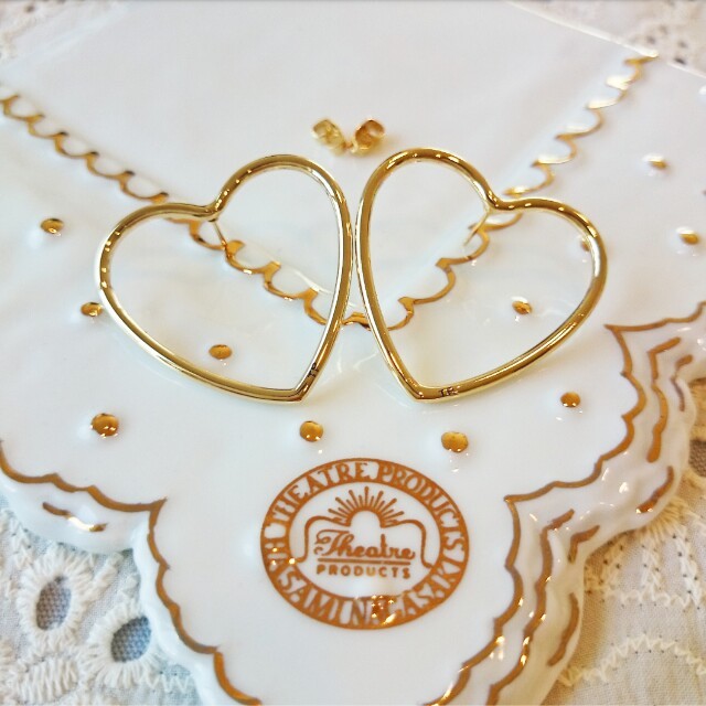 THEATRE PRODUCTS(シアタープロダクツ)のnonnon♥様専用💞heart💞frame💞pierce💞即完売💞 レディースのアクセサリー(ピアス)の商品写真