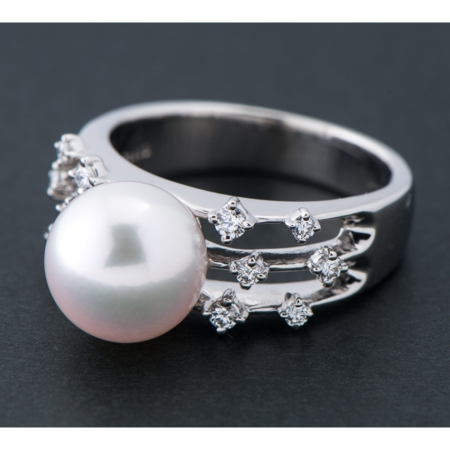 TASAKI(タサキ)の田崎真珠 10.3mm アコヤ真珠   リング・指輪 レディースのアクセサリー(リング(指輪))の商品写真