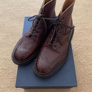 トリッカーズ(Trickers)の未使用、トリッカーズのバーガンディカントリーブーツ(ブーツ)