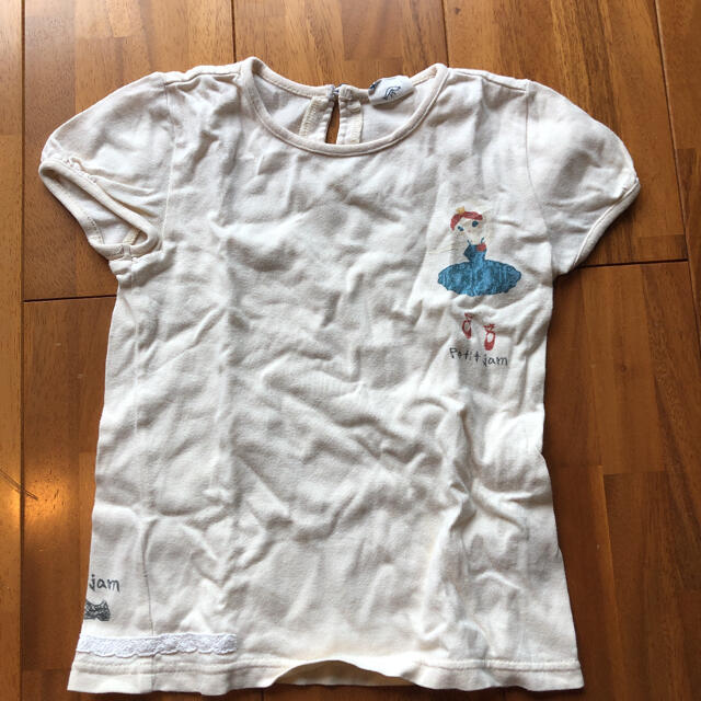 Petit jam(プチジャム)の120 Putit Jam 半袖Tシャツ キッズ/ベビー/マタニティのキッズ服女の子用(90cm~)(Tシャツ/カットソー)の商品写真