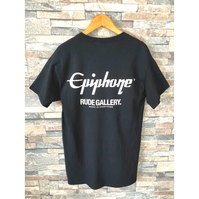 RUDE GALLERY(ルードギャラリー)のRUDE GALLERY × Epiphone  半袖シャツ　Sサイズ メンズのトップス(Tシャツ/カットソー(半袖/袖なし))の商品写真