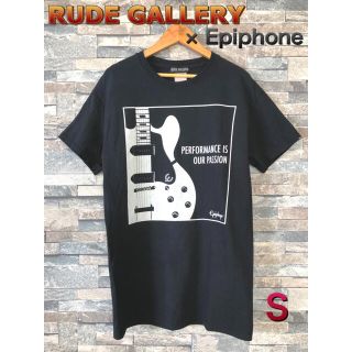 ルードギャラリー(RUDE GALLERY)のRUDE GALLERY × Epiphone  半袖シャツ　Sサイズ(Tシャツ/カットソー(半袖/袖なし))