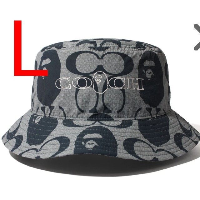 A BATHING APE - BAPE X COACH BUCKET HATの通販 by gemsup|ア