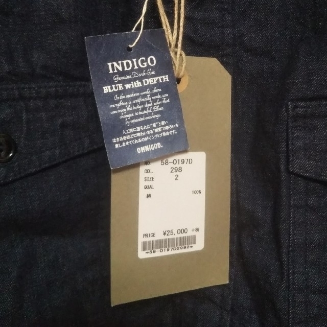 OMNIGOD(オムニゴッド)のOMNIGOD CPO デニム シャツ ジャケット メンズのトップス(シャツ)の商品写真