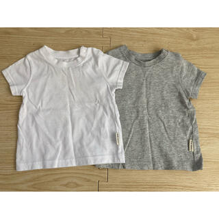 ニシマツヤ(西松屋)の無地　Tシャツ　60〜70 2枚セット(Ｔシャツ)