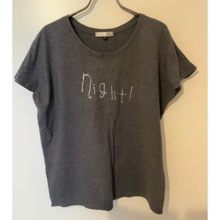 刺繍　半袖Tシャツ　M(Tシャツ(半袖/袖なし))