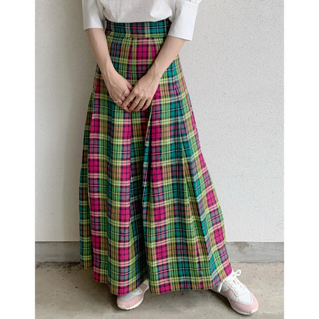 Scye(サイ)のScye / チェックスカート レディースのスカート(ロングスカート)の商品写真
