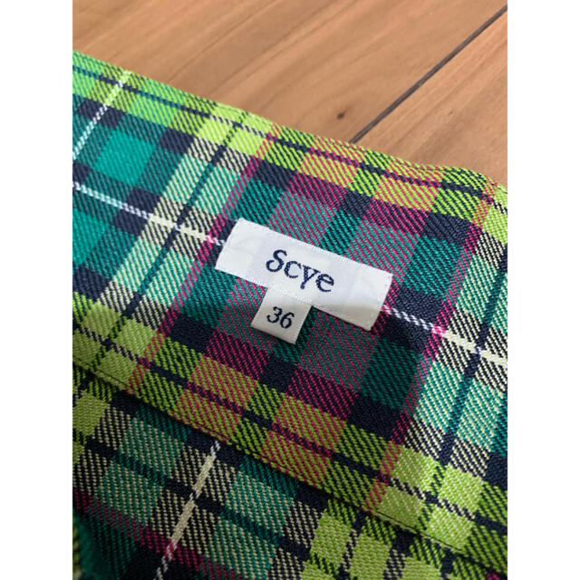 Scye(サイ)のScye / チェックスカート レディースのスカート(ロングスカート)の商品写真