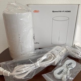 エーユー(au)のSpeed Wi-Fi HOME L01s(PC周辺機器)