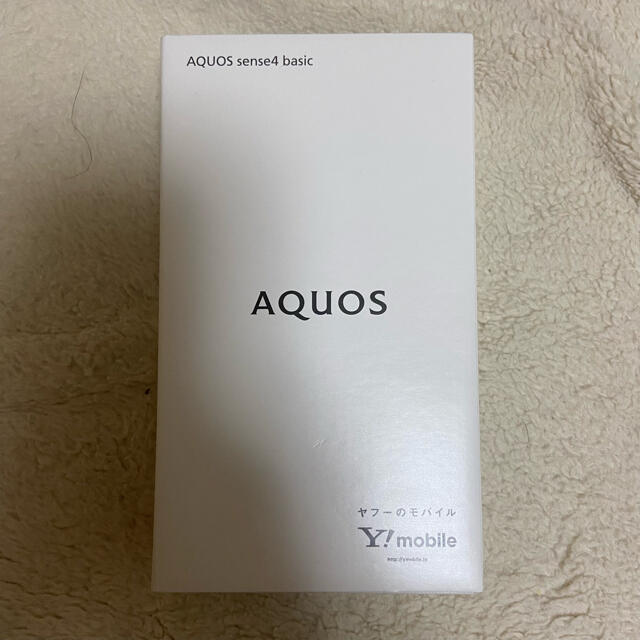 AQUOS(アクオス)のAQUOS sense4 basic black スマホ/家電/カメラのスマートフォン/携帯電話(スマートフォン本体)の商品写真