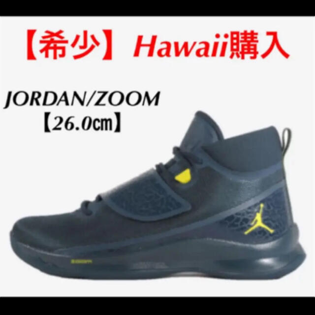 NIKE(ナイキ)の◉【コレクション】JORDAN ZOOM BLACK&GOLD 【26.0】 メンズの靴/シューズ(スニーカー)の商品写真