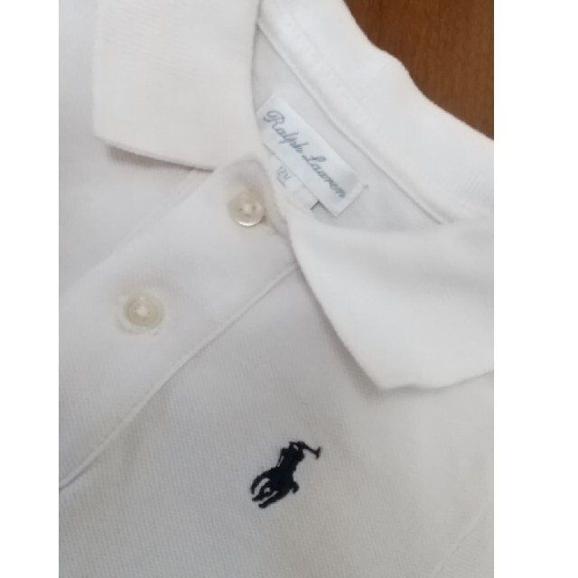 POLO RALPH LAUREN(ポロラルフローレン)のポロ ラルフローレン ポロシャツ 長袖 キッズ/ベビー/マタニティのベビー服(~85cm)(シャツ/カットソー)の商品写真