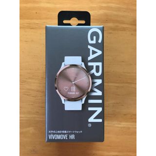 ガーミン(GARMIN)のGarmin vívomove™ HR Sport GoldWhite(その他)