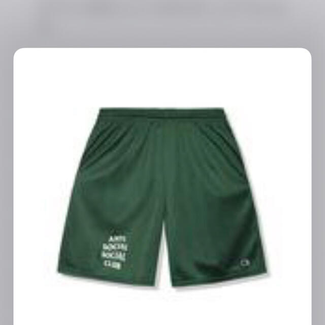 Champion(チャンピオン)のSports GreenShorts（ANTISOCIALSOCIALCLUB） メンズのパンツ(ショートパンツ)の商品写真