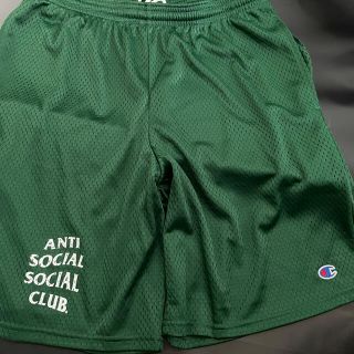 チャンピオン(Champion)のSports GreenShorts（ANTISOCIALSOCIALCLUB）(ショートパンツ)