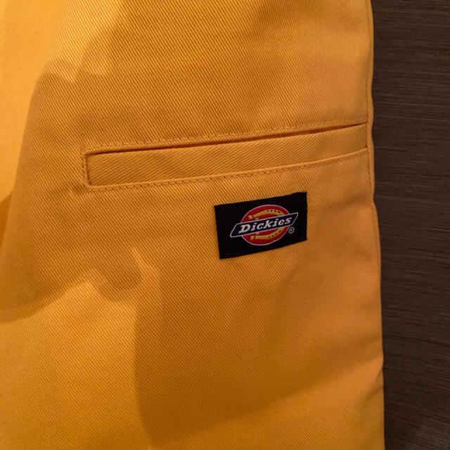 Dickies(ディッキーズ)の美品　ディッキーズ　ハーフパンツ　黄色　オレンジ　フリークスストア　古着 メンズのパンツ(ショートパンツ)の商品写真