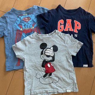 ベビーギャップ(babyGAP)のbaby GAP Tシャツ3枚セット 80センチ/子供半袖Tシャツ(Ｔシャツ)