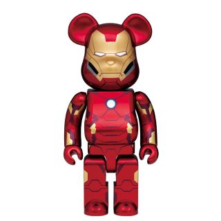 メディコムトイ(MEDICOM TOY)のBE@RBRICK アイアンマン　400%(キャラクターグッズ)