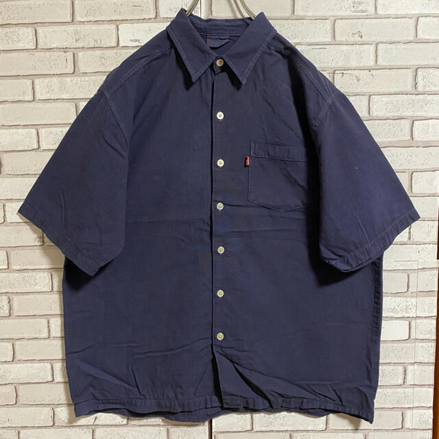 Levi's(リーバイス)の90s 古着 リーバイス L 半袖シャツ ビッグシルエット ゆるだぼ メンズのトップス(シャツ)の商品写真