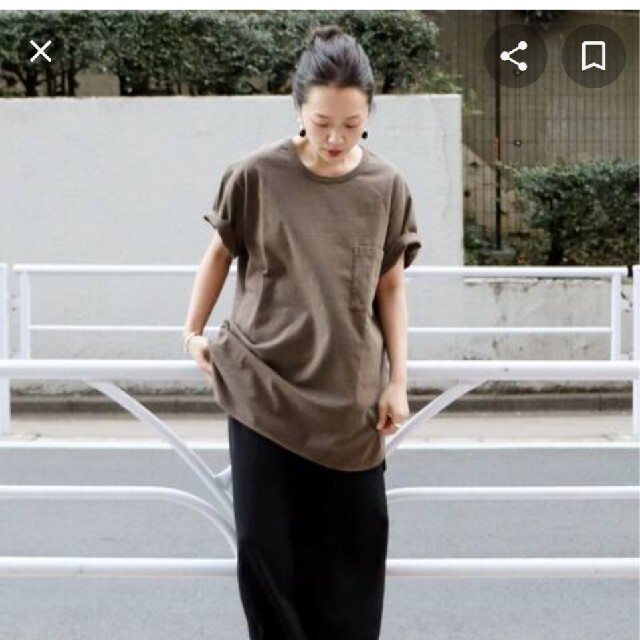 Plage(プラージュ)のPlage　CALUXポケットＴシャツ レディースのトップス(Tシャツ(半袖/袖なし))の商品写真