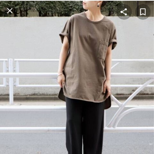 Plage(プラージュ)のPlage　CALUXポケットＴシャツ レディースのトップス(Tシャツ(半袖/袖なし))の商品写真