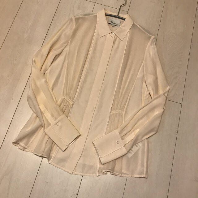 【極美品】3.1 Phillip Lim シルク100％ デザイン ブラウス