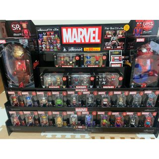 マーベル(MARVEL)のベアブリック　マーベル　アイアンマン　1ロット(キャラクターグッズ)