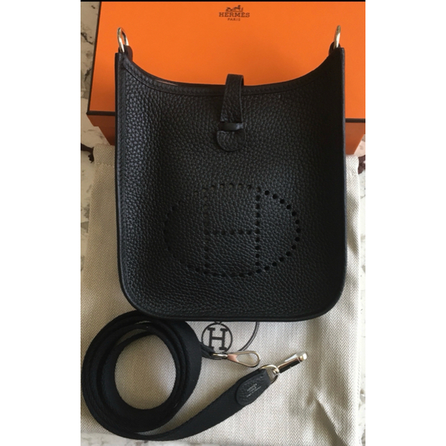 新品☆Hermès☆エヴリン☆TPM☆ノワール☆希少☆入出困難☆