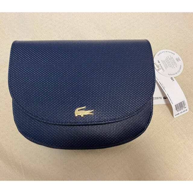 LACOSTE(ラコステ)の【新品未使用】LACOSTE CHANTACOゴルフボール柄レザー ショルダー レディースのバッグ(ショルダーバッグ)の商品写真