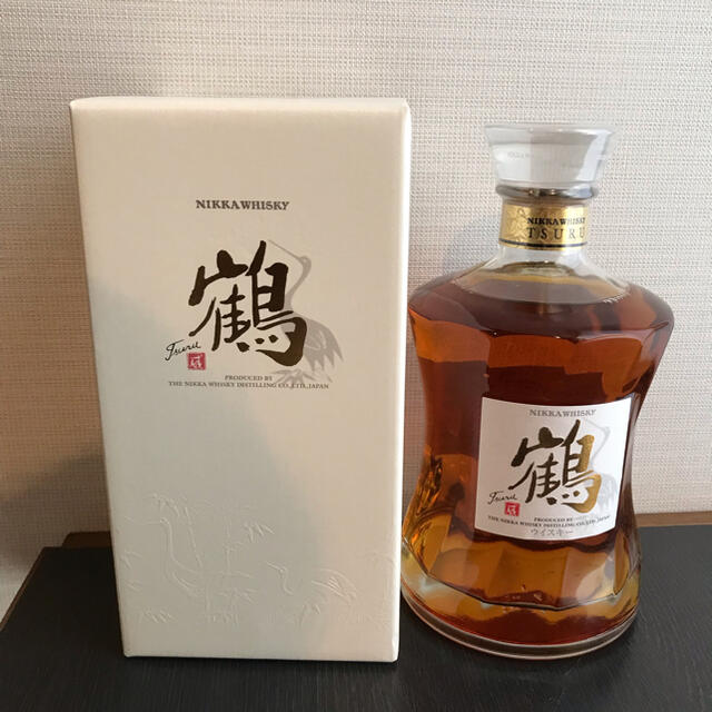 ニッカウヰスキー(ニッカウイスキー)の【送料無料】ニッカウヰスキー 鶴 2本 NIKKA ウイスキー 蒸留所限定 食品/飲料/酒の酒(ウイスキー)の商品写真