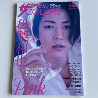 ジャニーズ(Johnny's)のザテレビジョンCOLORS (カラーズ) vol.16 PINK (ピンク) 2(音楽/芸能)