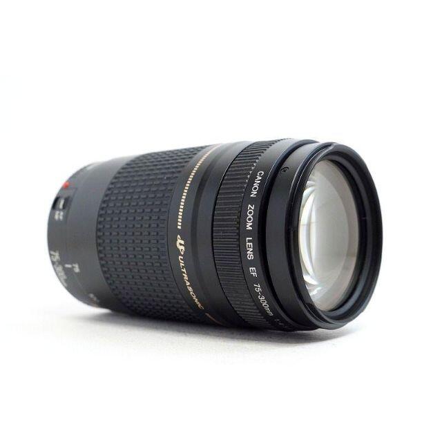 望遠レンズ Canon EF75-300mm F4-5.6 II