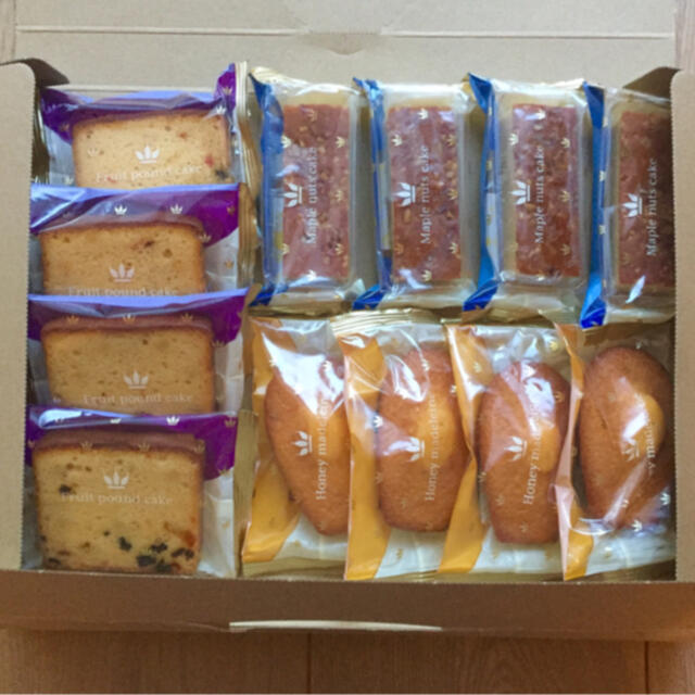 マドレーヌ ナッツケーキ フルーツケーキ 12個セット 食品/飲料/酒の食品(菓子/デザート)の商品写真