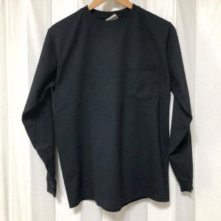 エンジニアードガーメンツ(Engineered Garments)の【Goodwear】ポケットリブカットソー Black(Tシャツ/カットソー(七分/長袖))