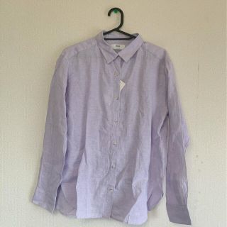 ユニクロ(UNIQLO)の新品 UNIQLO ユニクロ プレミアムリネンシャツ(シャツ/ブラウス(長袖/七分))