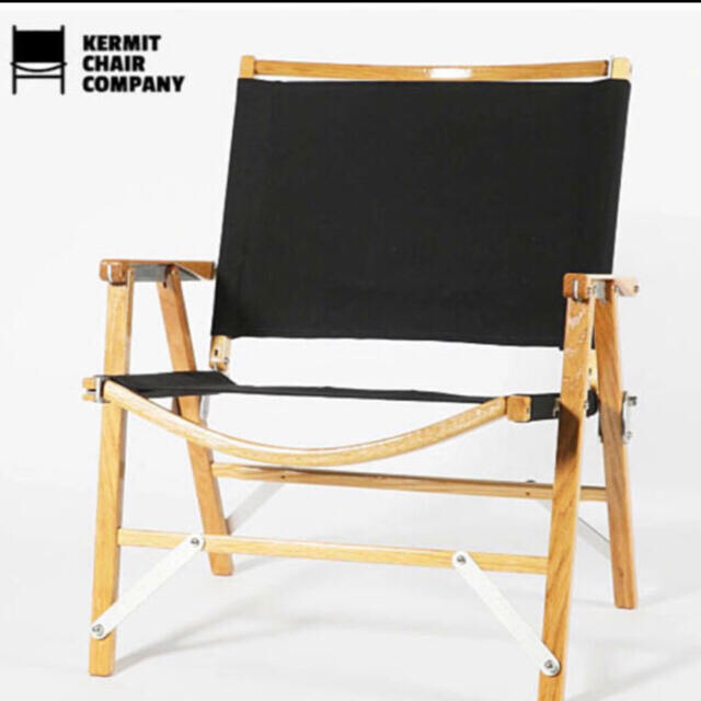 カーミットチェア　オーク　ブラック　Kermit Chairのサムネイル