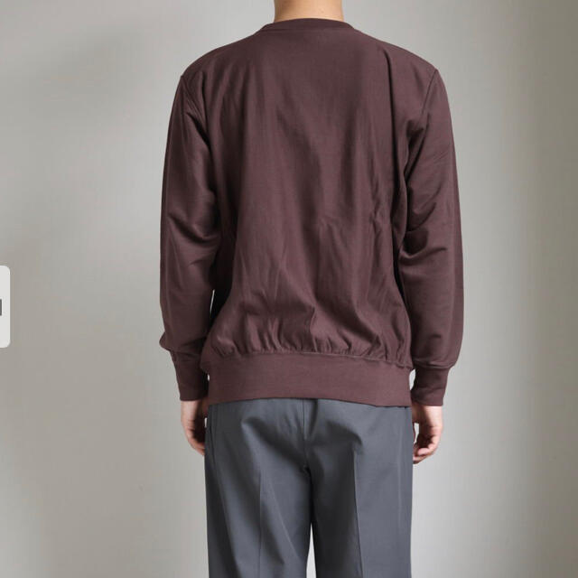 1LDK SELECT(ワンエルディーケーセレクト)のauralee 20ss SUPER HIGH GAUGE SWEAT BIG メンズのトップス(スウェット)の商品写真