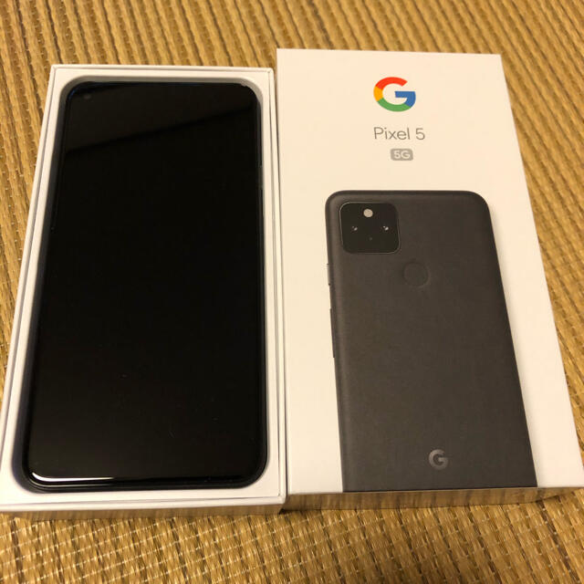 pixel5  SIMフリー　128G  ブラック　新品未使用品