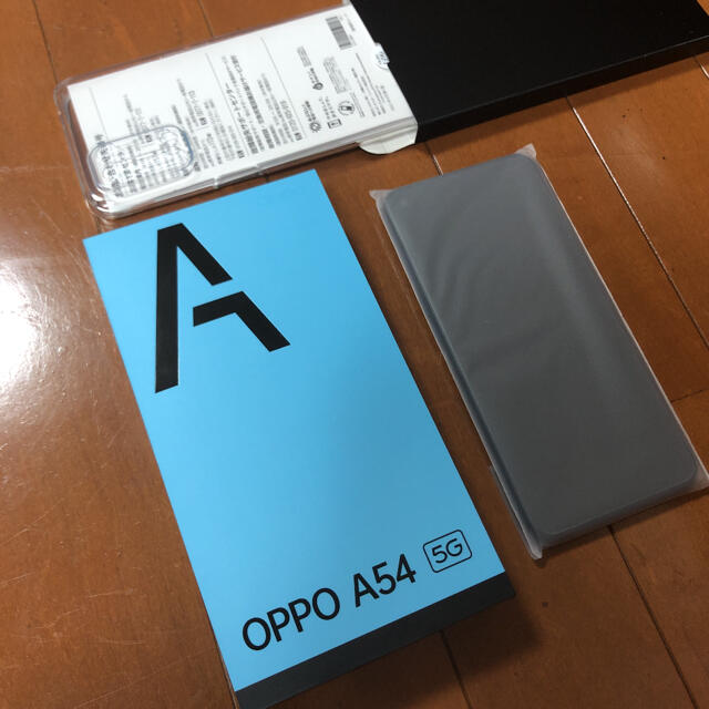 OPPO(オッポ)のOPPO A54 5G 新品未使用品　android simフリー スマホ/家電/カメラのスマートフォン/携帯電話(スマートフォン本体)の商品写真