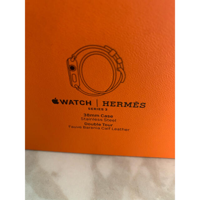 Apple Watch(アップルウォッチ)のアップルウォッチ　シリーズ3 エルメス 38mm スマホ/家電/カメラのスマホ/家電/カメラ その他(その他)の商品写真