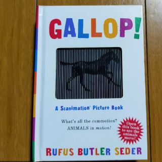 Gallop!: A Scanimation Picture Book(洋書)