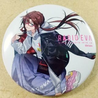 マリ ③ 缶バッジ RADIOEVA エヴァンゲリオン EVANGELION(バッジ/ピンバッジ)