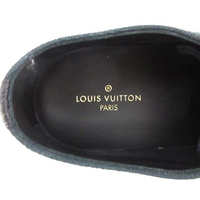 LOUIS VUITTON(ルイヴィトン)のルイヴィトン 18AW タトゥーライン スニーカー 6  25.0cm 黒 白 メンズの靴/シューズ(スニーカー)の商品写真