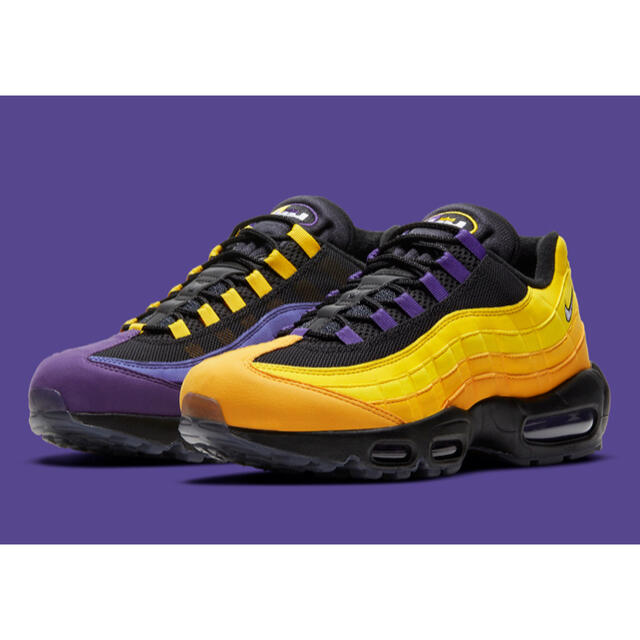 27.5 NIKE AIR MAX 95 NRG LEBRON LAKERS